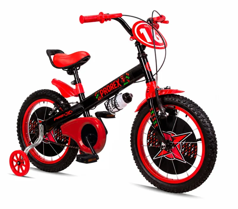 BICICLETA PRO-X PROREX ARO 16 - PRETO / VERMELHO