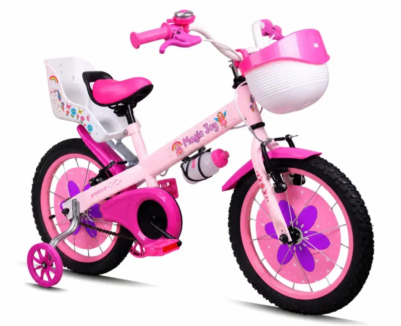 BICICLETA PRO-X MAGIC JOY ARO 16 - ROSA BEBE