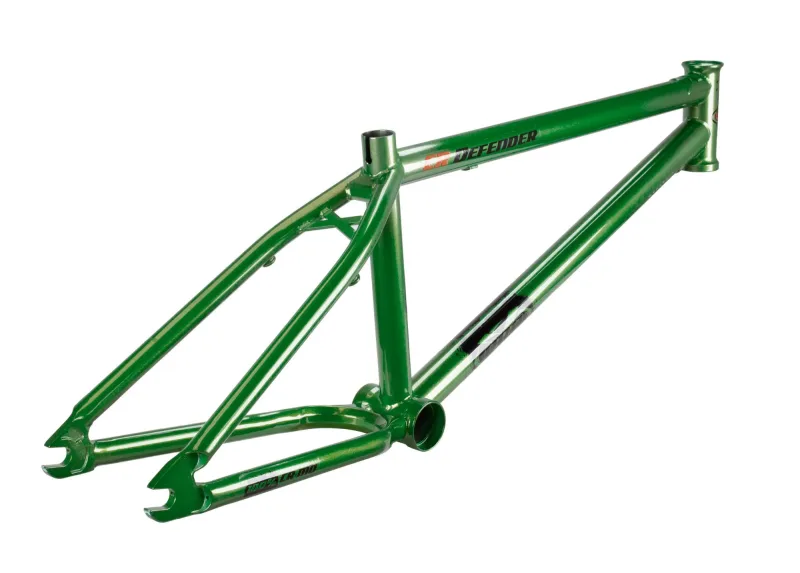 QUADRO PROX CR-MO DEFENDER 21 - VERDE - BMX PROFISSONAL