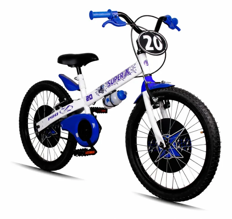 BICICLETA PRO-X SUPER X ARO 20 - BRANCO / AZUL