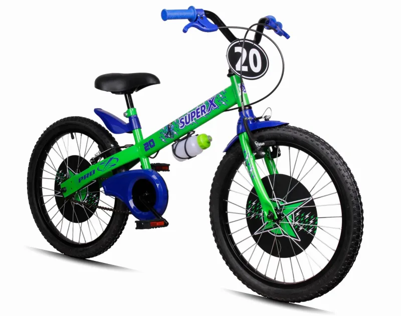 BICICLETA PRO-X SUPER X ARO 20 - VERDE / AZUL