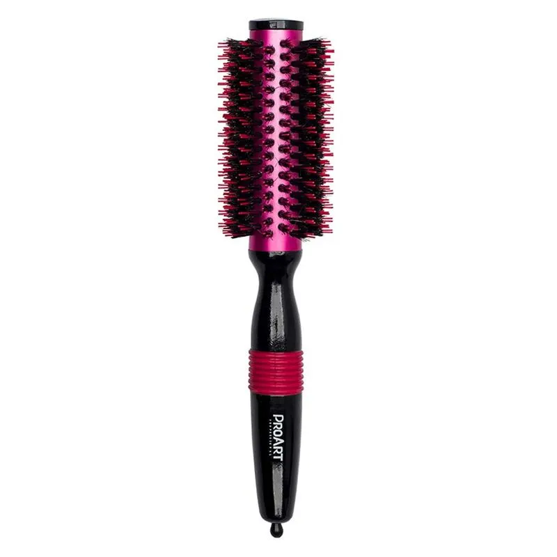 Escova de Cabelo ProArt Profissional Metallic Pro Rosa 25mm