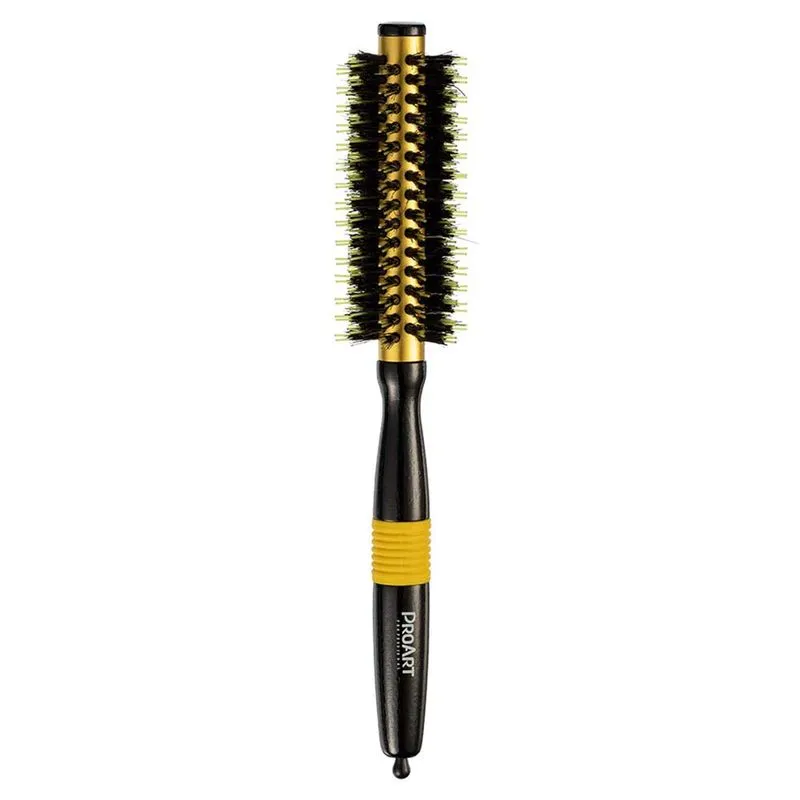 Escova de Cabelo ProArt Profissional Metallic Pro Amarelo 15mm