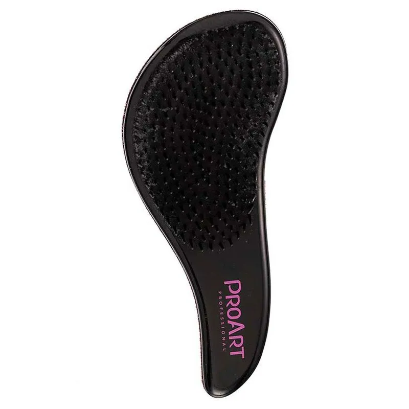 Escova de Cabelo Glitter Desembaraçante Proart Rosa