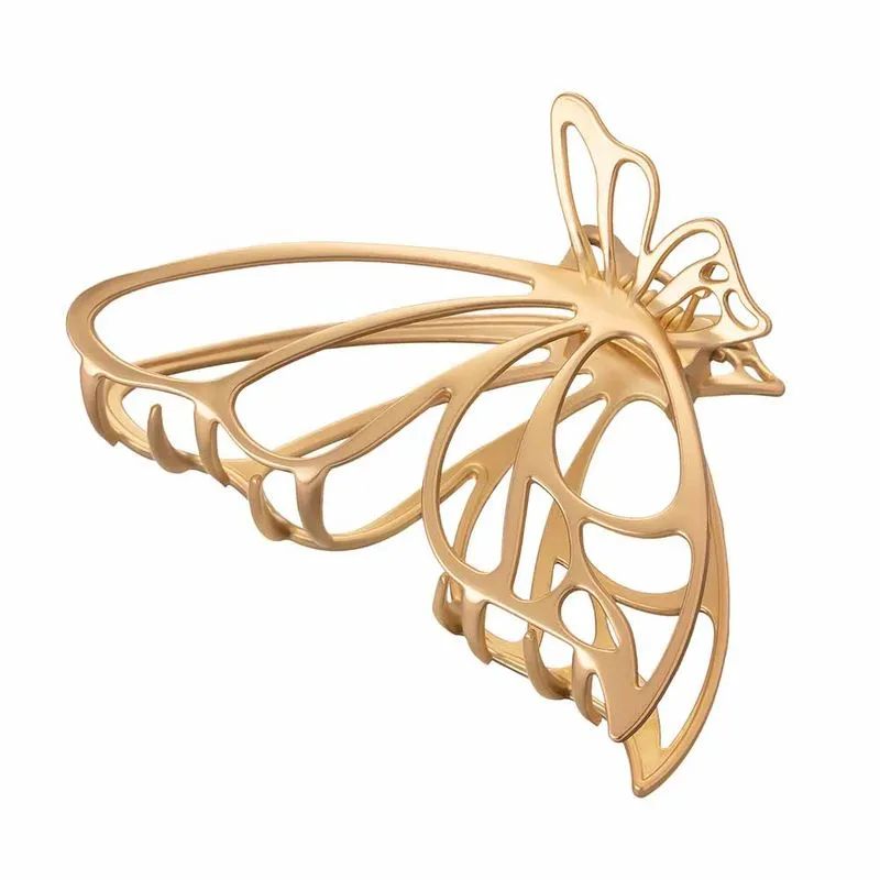 Prendedor de Cabelo Gold Borboleta ProArt Pequena