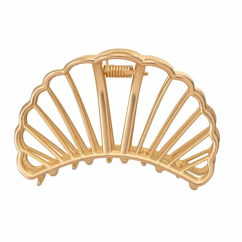 Prendedor de Cabelo Gold ProArt Concha