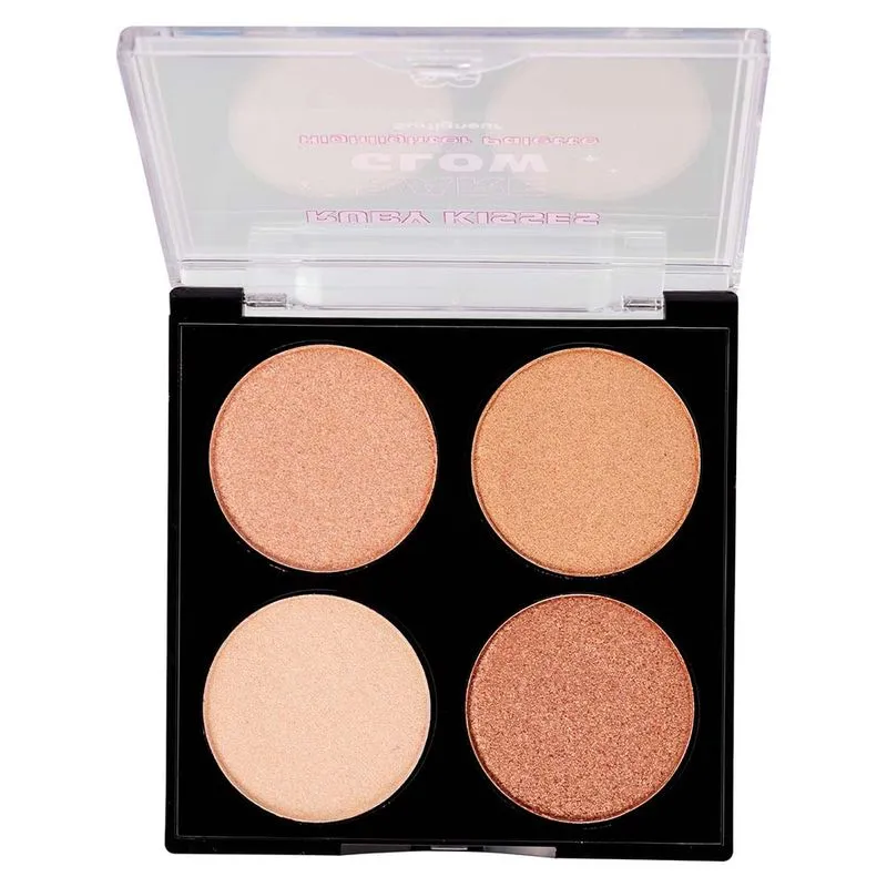 Paleta de Iluminador Ruby Kisses Rare Glow 1Un