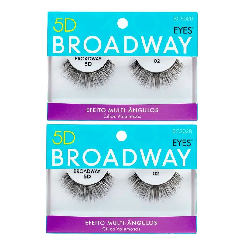 Kit 2 Cílios Broadway Eyes 5D Efeito Multi-Ângulos 02