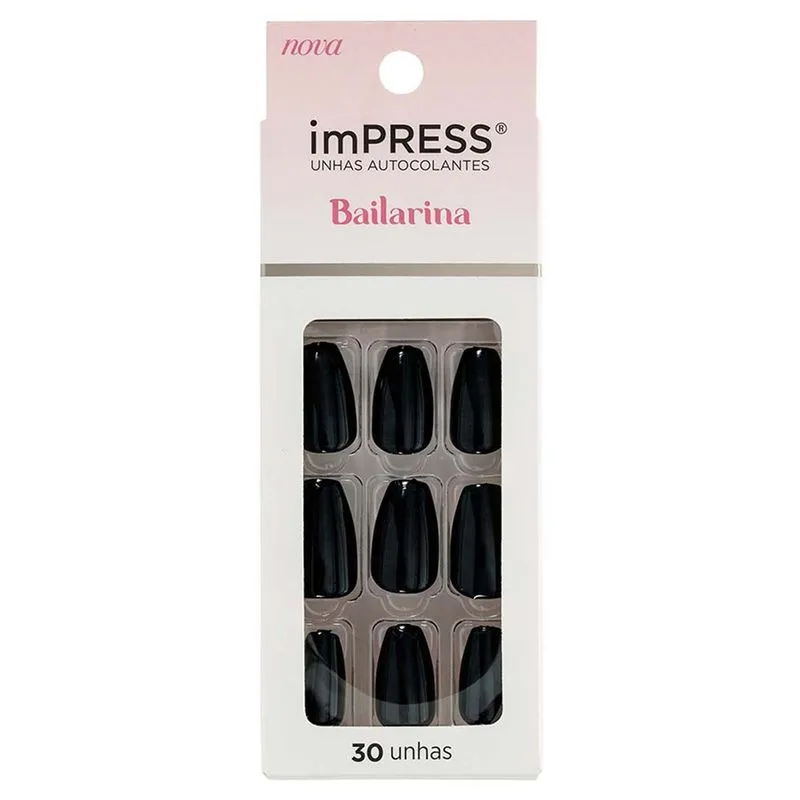 Unhas Postiças Autocolantes imPRESS Lacy