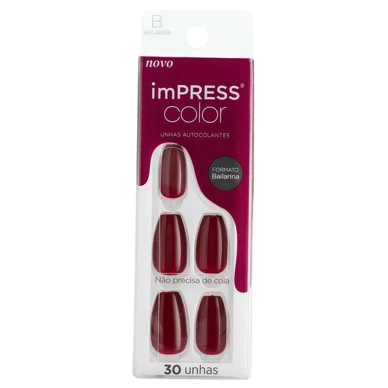 Unhas Postiças Autocolantes imPRESS Color - Bailarina Winery in Nyc