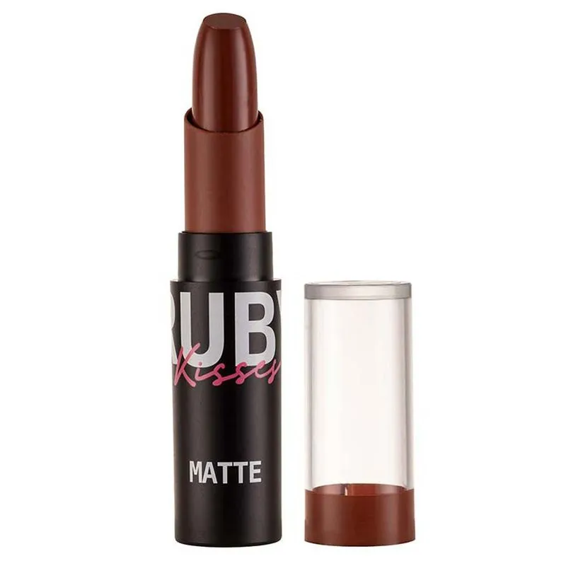 Batom em Bala Ruby Kisses Matte Rosy Brown
