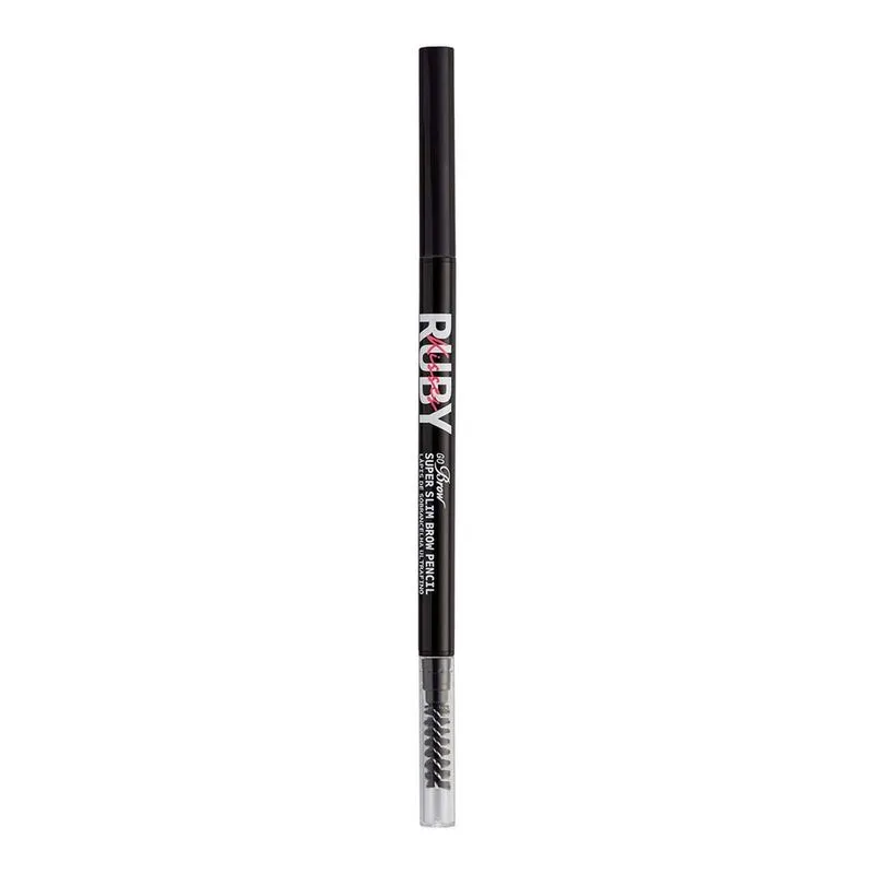 Lápis de Sobrancelha Ruby Kisses - Go Brow Ultrafino Black Brown