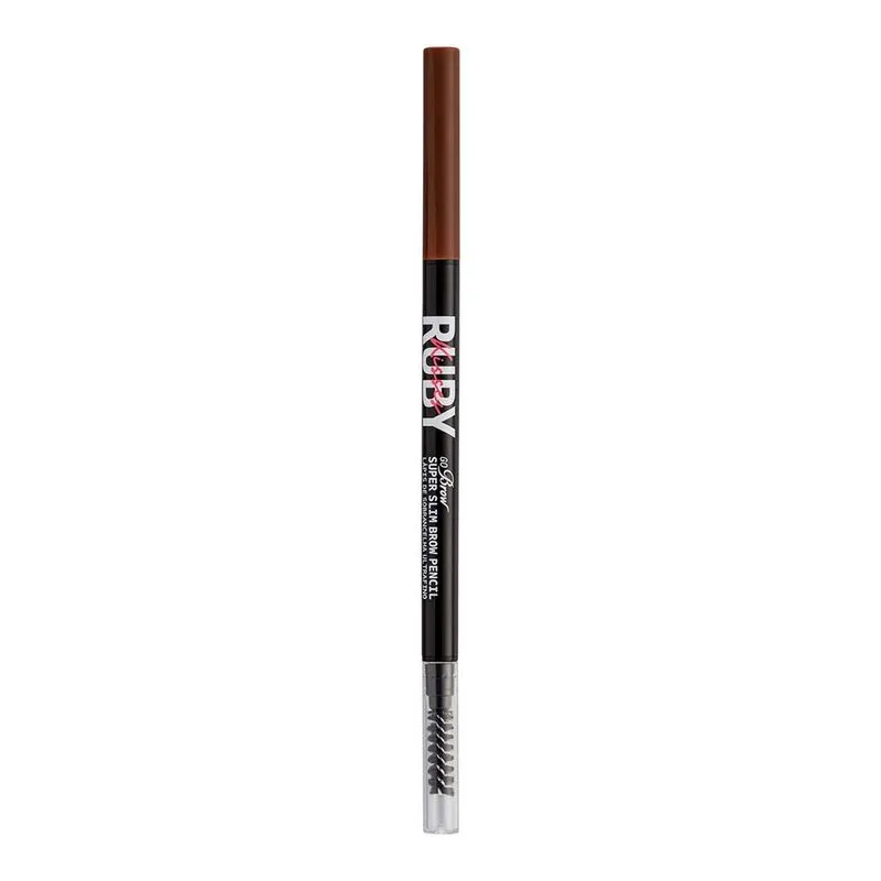 Lápis de Sobrancelha Ruby Kisses - Go Brow Ultrafino Chocolate Brown