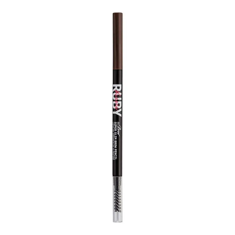 Lápis de Sobrancelha Ruby Kisses - Go Brow Ultrafino Medium Brown