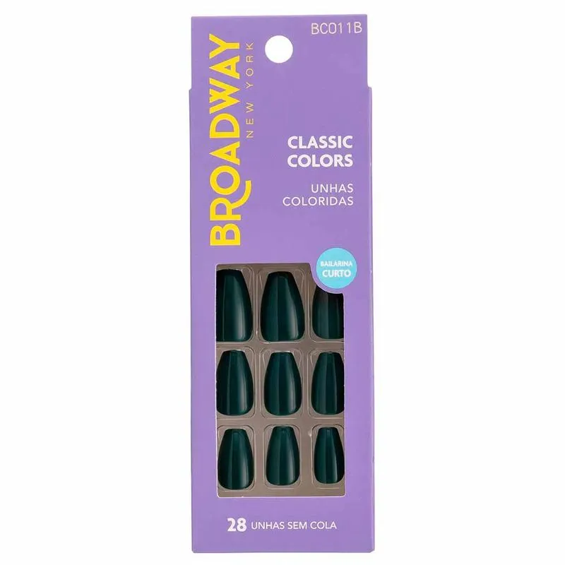 Unhas Coloridas Kiss NY Broadway Oatmeal Bailarina Curto 1Un