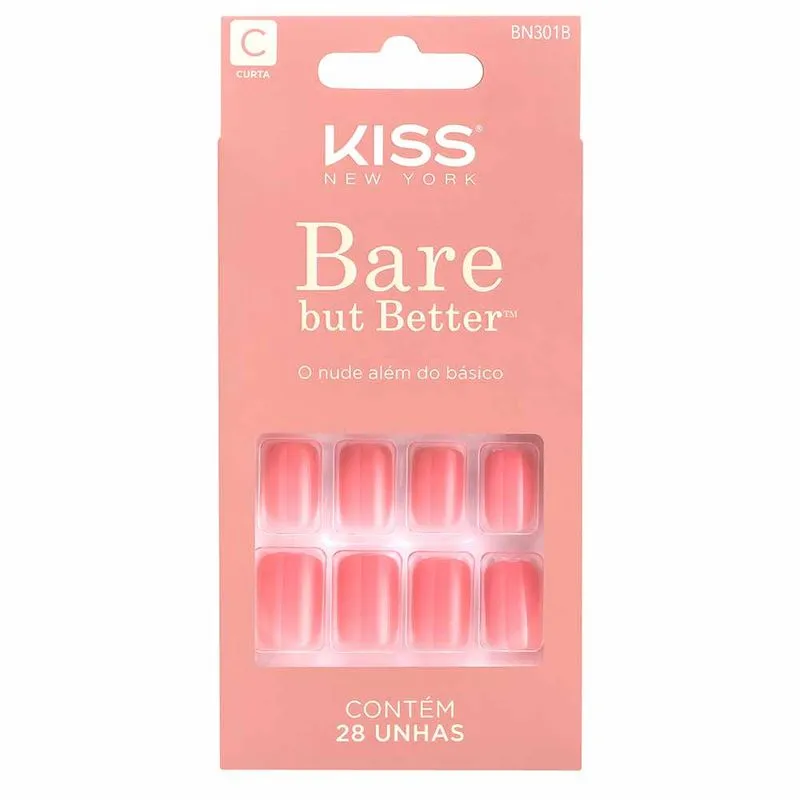 Unhas Postiças Sem Cola Bare But Better - So Natural 1Un