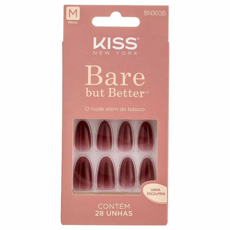 Unhas Postiças Sem Cola Bare But Better - Chemistry 1Un