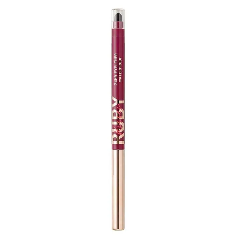Lápis de Olhos Retrátil em Gel à Prova D'água Ruby Kisses Marsala