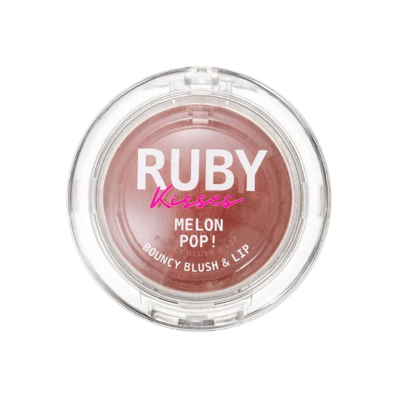 Blush & Lip Bouncy Melon Pop - Ruby Kisses Mauve Pop