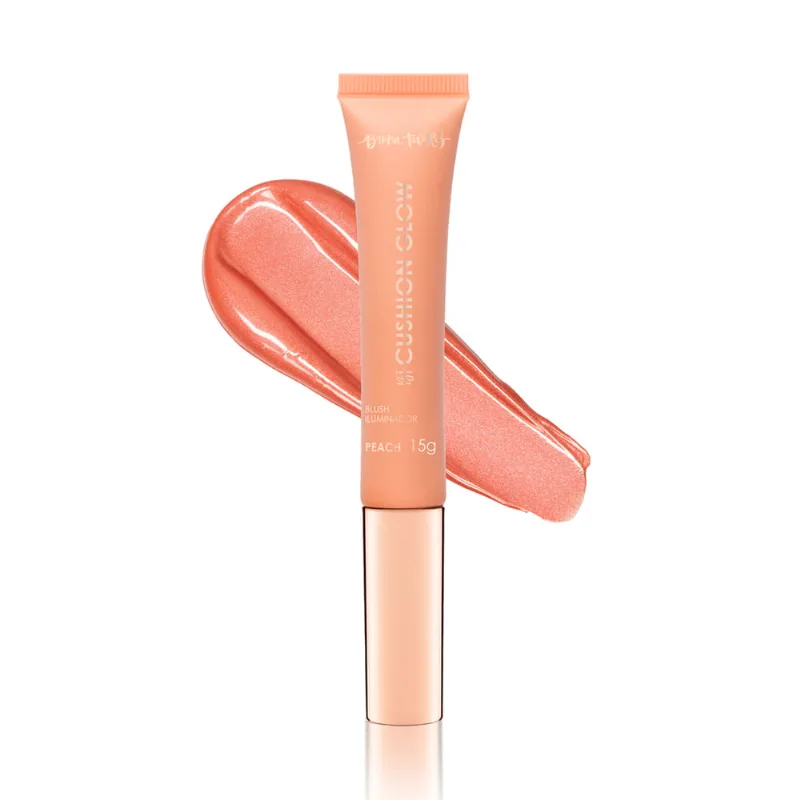 Blush Iluminador BT Cushion Glow - Bruna Tavares Peach