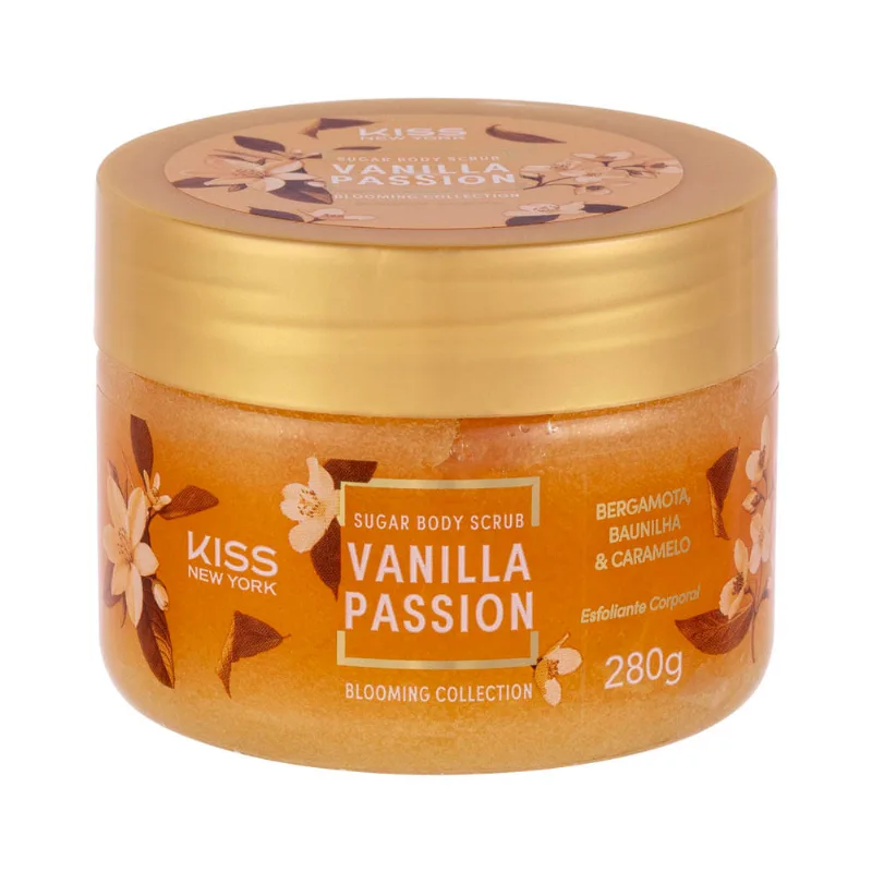 Esfoliante Corporal de Açúcar - Kiss New York Vanilla Passion