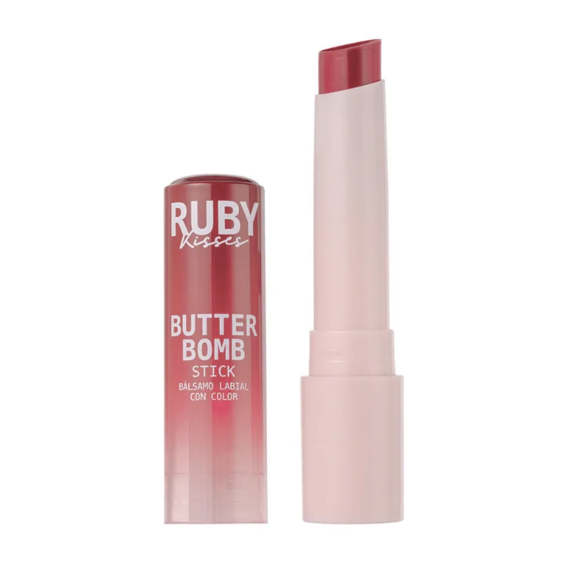 Gloss Stick Butter Bomb - Ruby Kisses Merlot