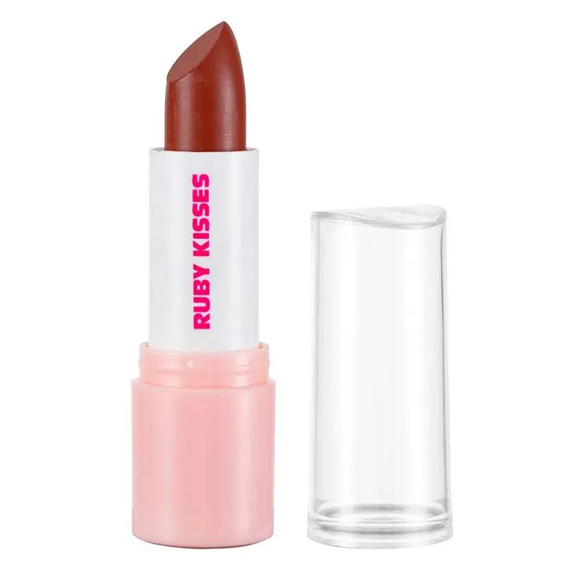 Batom Cremoso Ruby Kisses Clássico Mistério