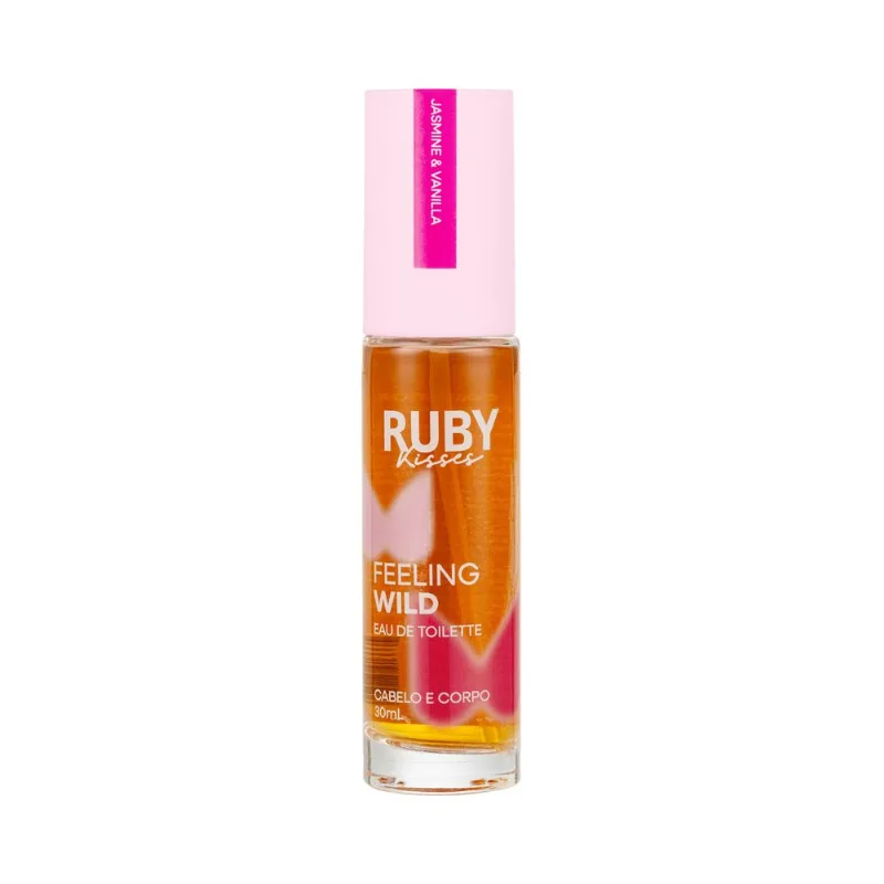 Perfume Ruby Kisses Feelings Collection Eau de Toilette Feminino Wild