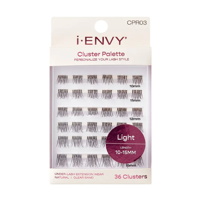 i-ENVY Paleta de Cílios Cluster - Kiss New York Light 03