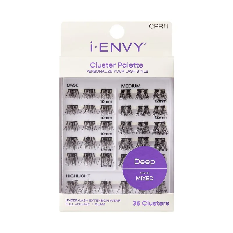 i-ENVY Paleta de Cílios Cluster - Kiss New York Deep