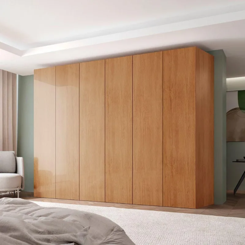 Guarda Roupa Casal Venus Mdf 6 Portas E 6 Gavetas Moderna Naturalle - Moderna