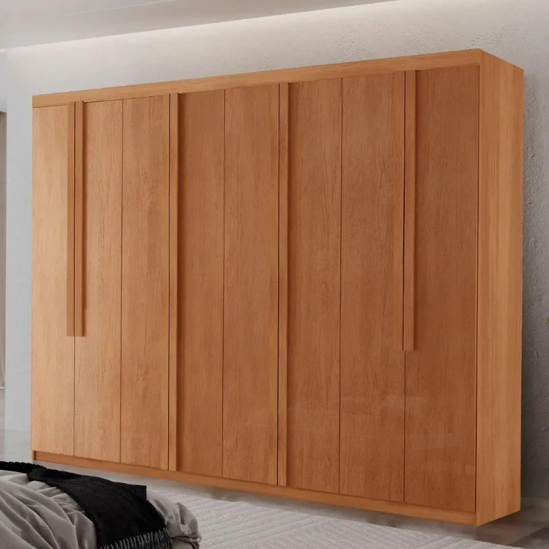 Guarda Roupa Casal Persia Mdf Com 8 Portas 4 Gavetas Moderna Naturalle - Moderna