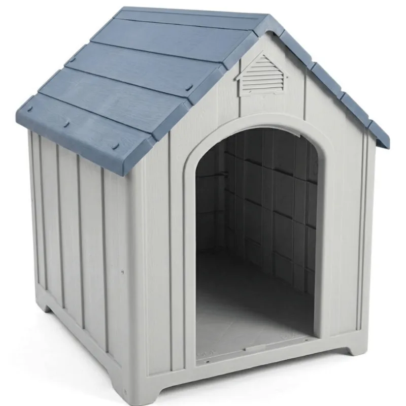 Casa Casinha Para Cachorro Média Resistente Impermeável Fácil Montagem Syberflex