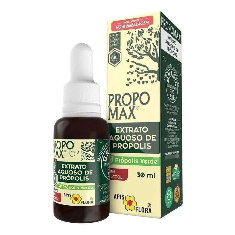 Propomax Sem Álcool 30 Ml Extrato De Própolis - Apis Flora