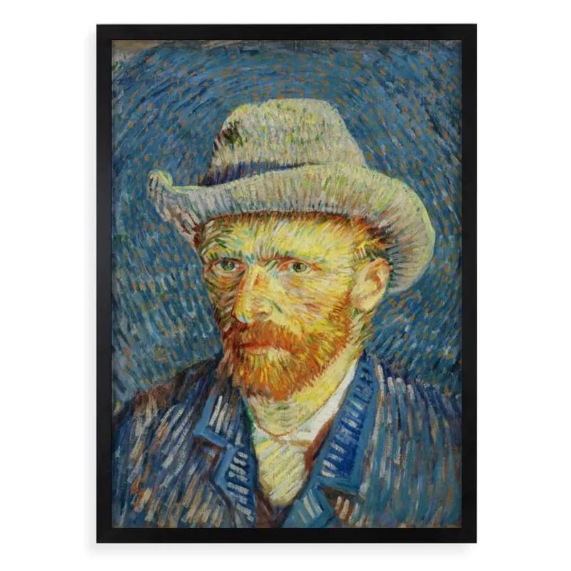 Quadro Decorativo Van Gogh - Autorretrato 24X18Cm