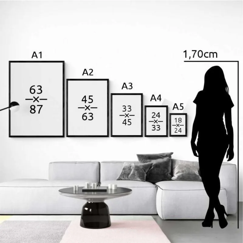 Quadro Para Cozinha Pin Up Com Café 24x18cm - Com Vidro