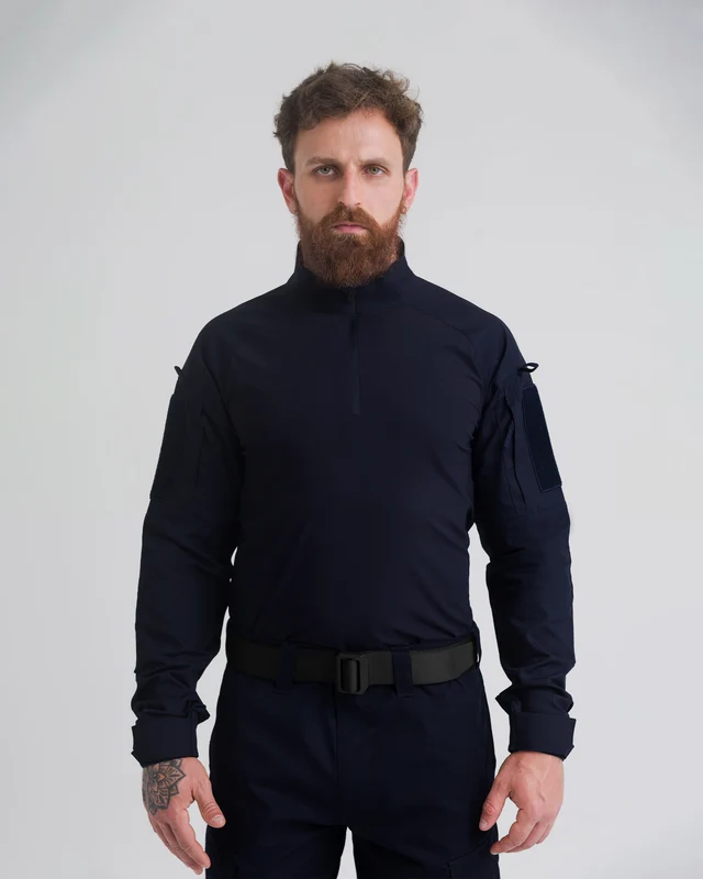 Camisa de Combate Hawk 3.0 - Azul Marinho EG