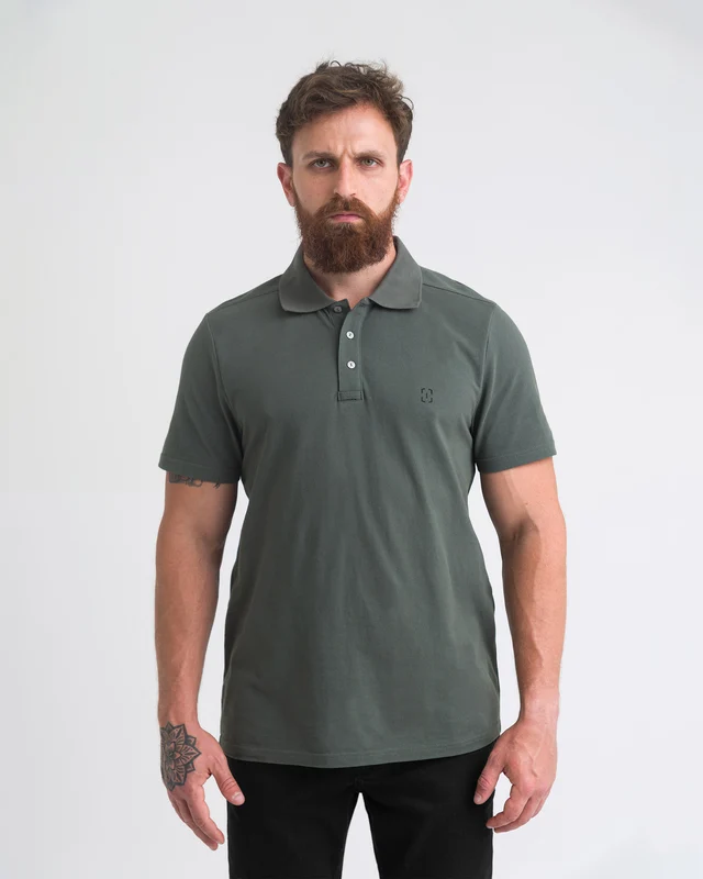 Camisa Polo Division Light - Verde M