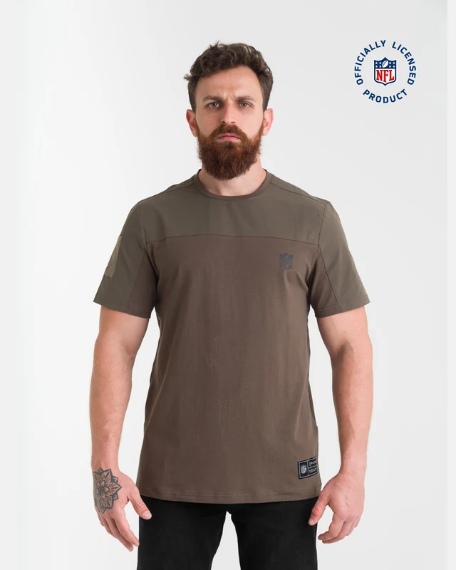 Camiseta Infantry NFL - Verde Oliva M