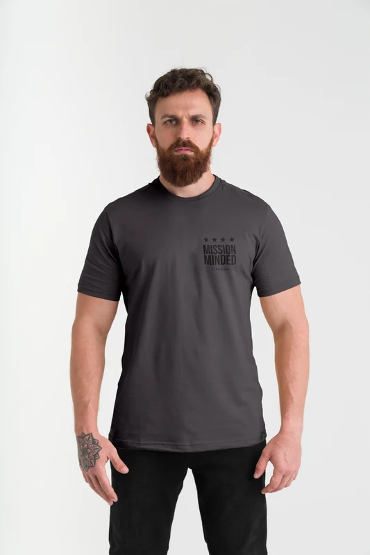 Camiseta Concept Mission Minded - Cinza GG