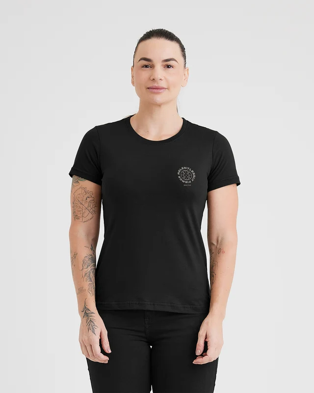 Camiseta Concept Feral Focus Feminina - Preta GG