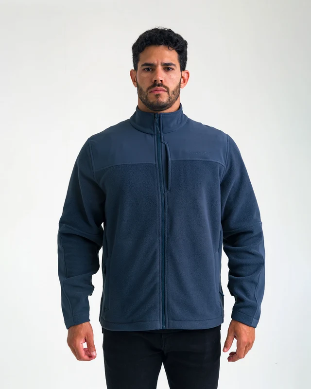 Jaqueta Fleece Snow 2.0 - Azul Marinho G