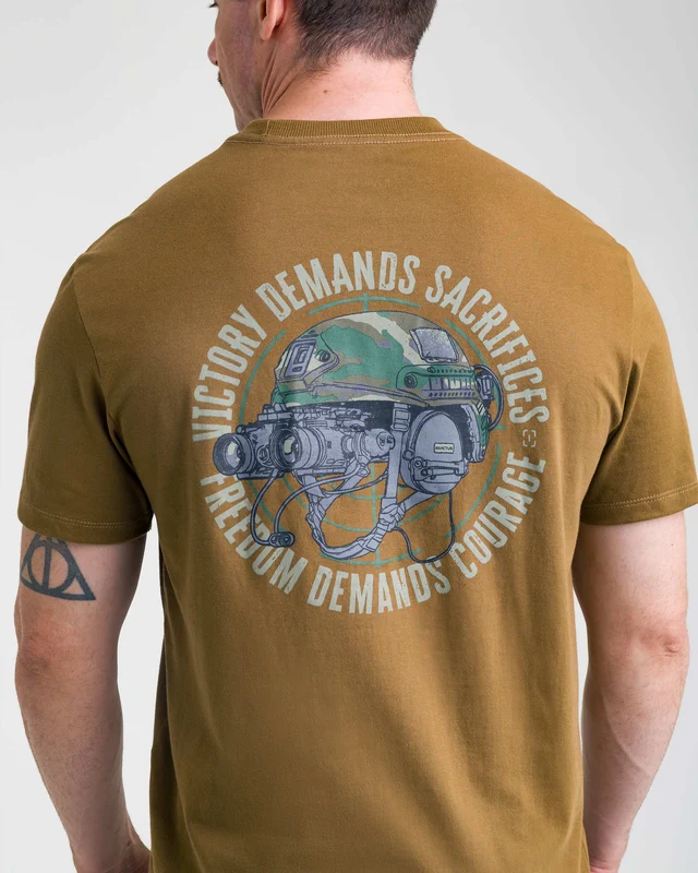 Camiseta Concept Victory Masculina - Marrom M