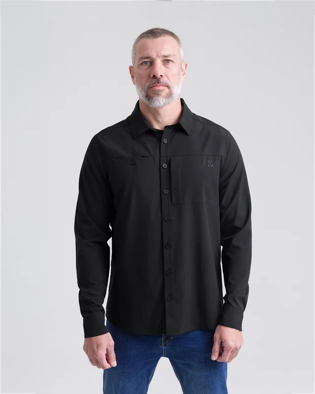 Camisa Movement 2.0 Masculina - Preta P