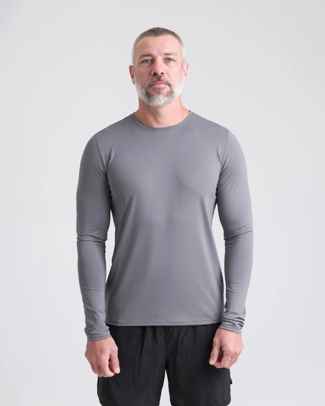 Blusa Segunda Pele Shade Masculina - Cinza GG