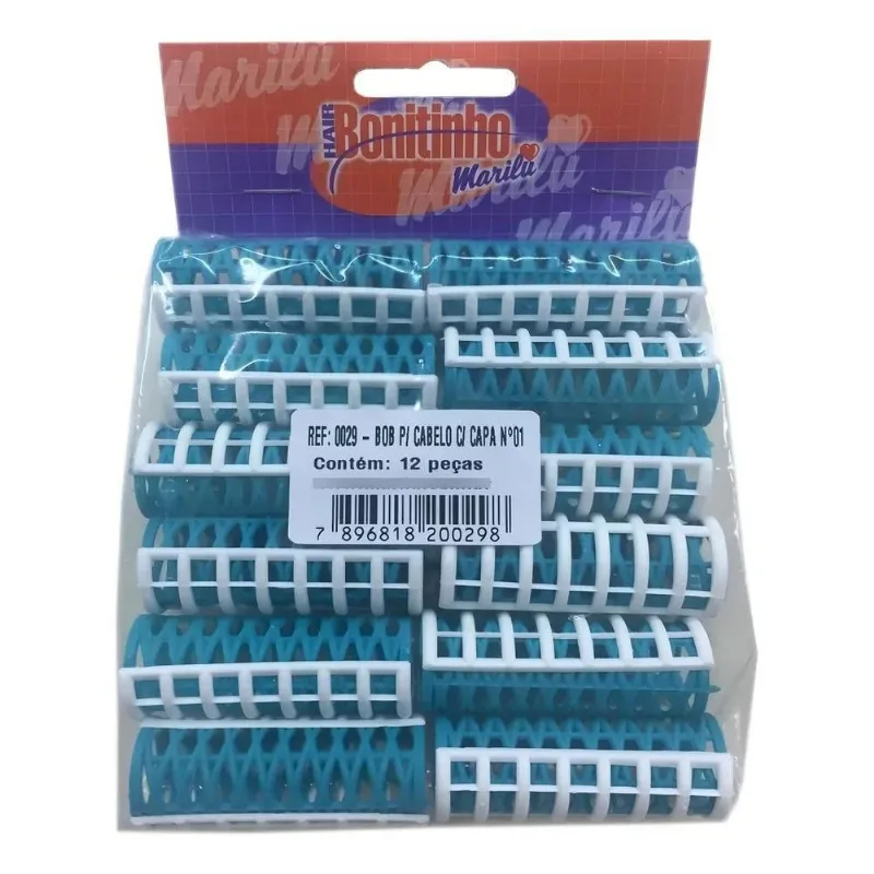 3x Marilú Bob - 12 Unidades Para Formar Cachos, Cores Sortid