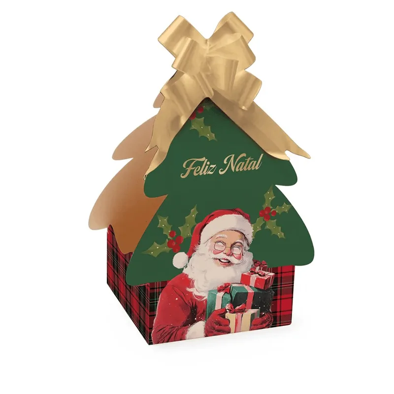 Caixa Panetone Árvore Magia Infinita 500g 14X14X27,5cm 10 Unidades 13007939 CROMUS CX PANETONE ARVORE MAGIA INFINITA 500G 14X14X27,5CM 13007939 CROMUS CX 10.0