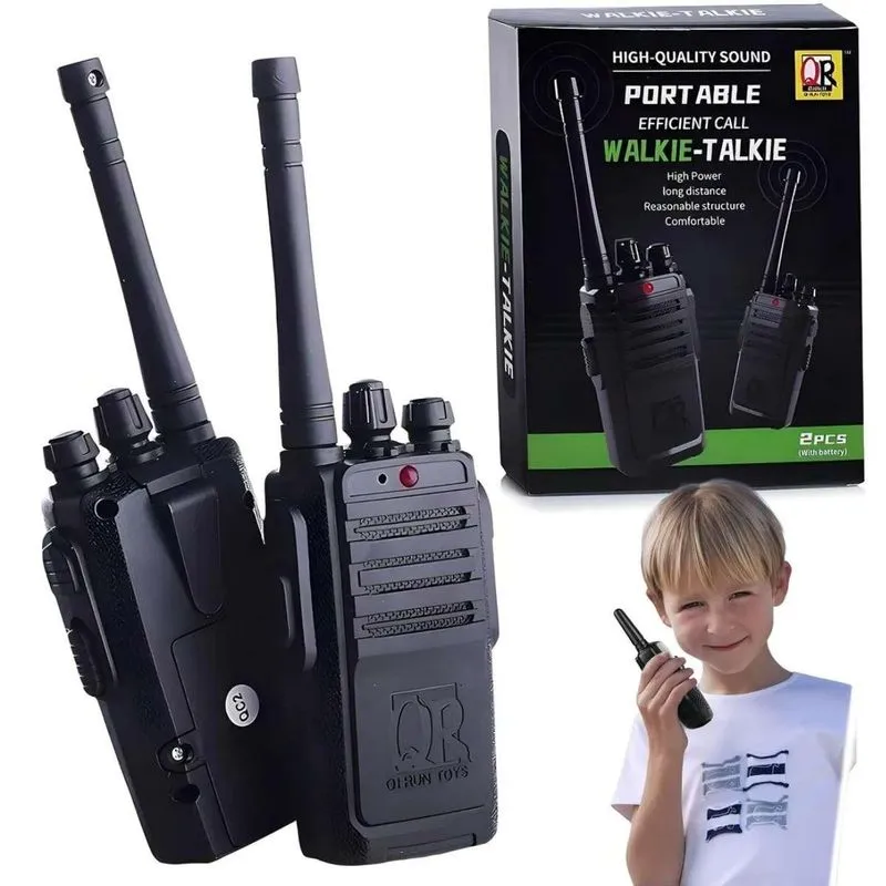 Kit Duplo Walkie Talkie Crianças Diversão Entrega Já