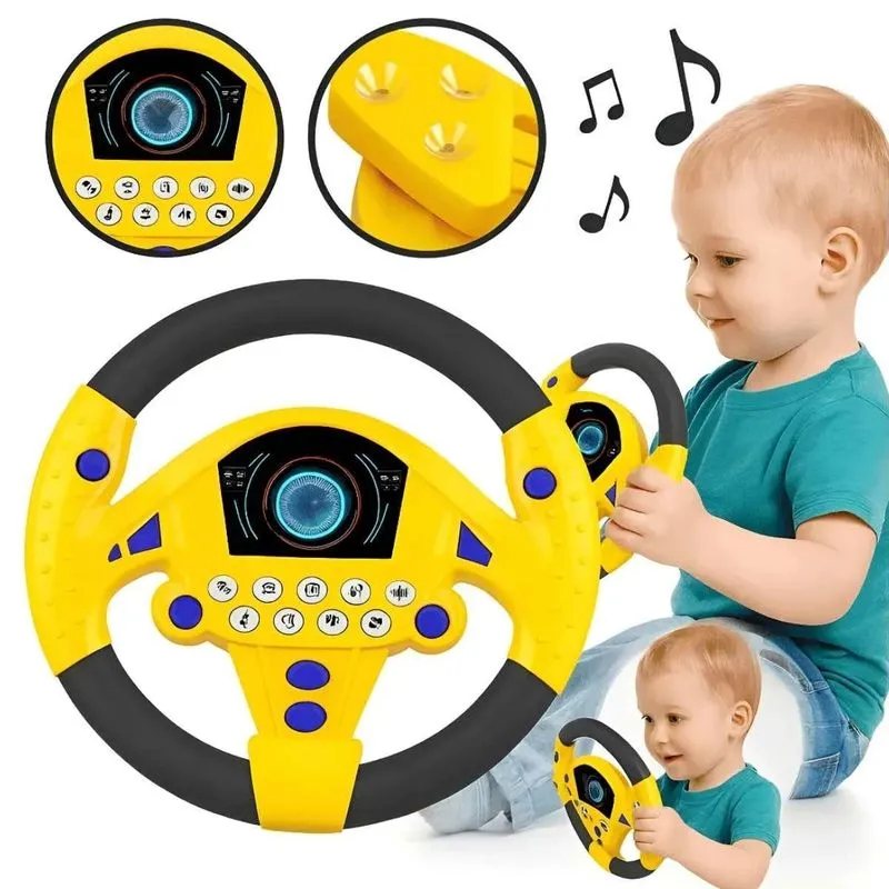 Volante Musical Infantil Brinquedo Educativo Divertido