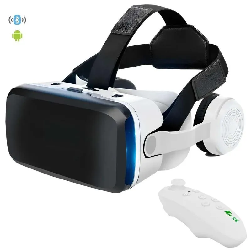 Headset Vr De Qualidade Bluetooth Com Fone Imersivo